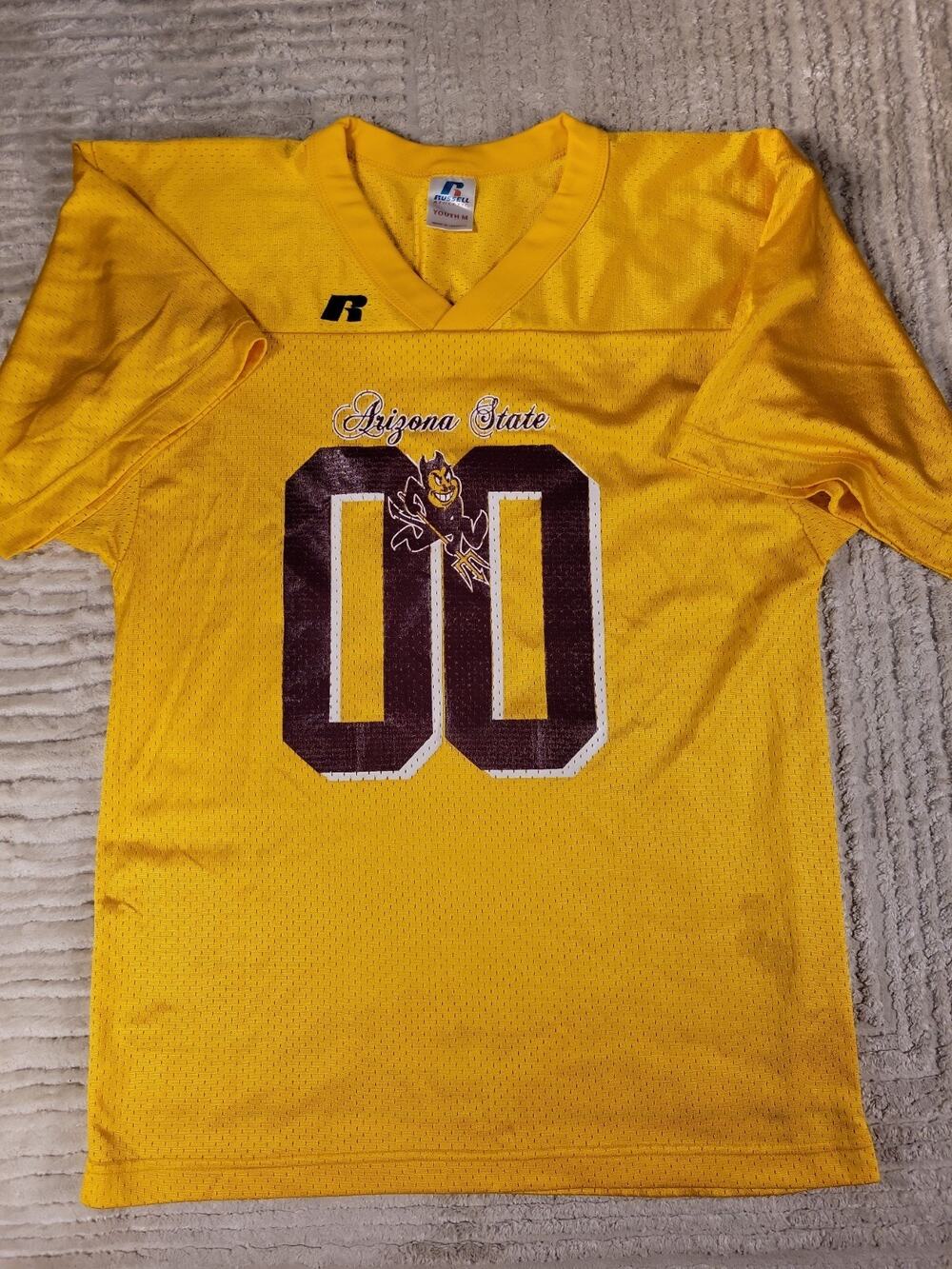 Russell Arizona State Sun Devils Jersey Youth Medium NCAA College Football Boys